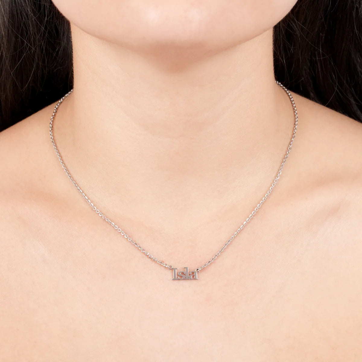 Single Name Petite Name Necklace