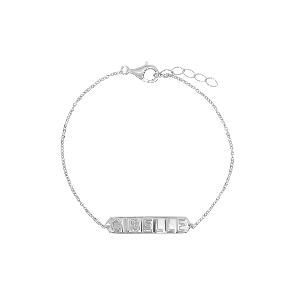 Raised Name Bracelet
