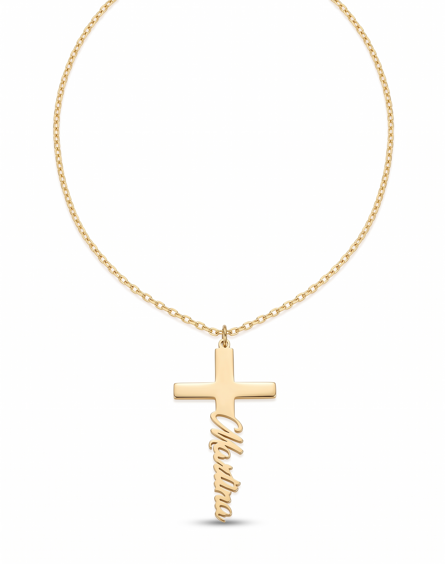 Cross Name Pendant