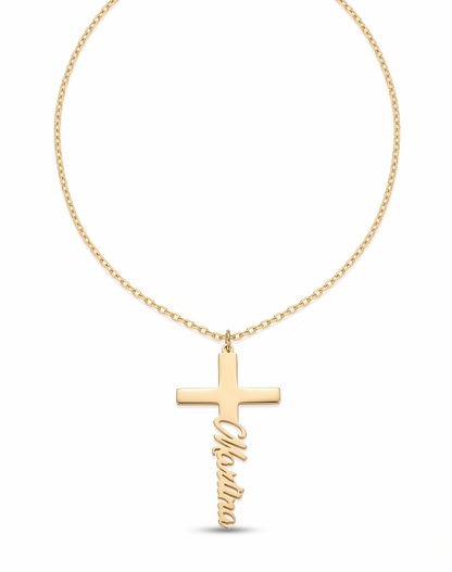 Cross Name Pendant